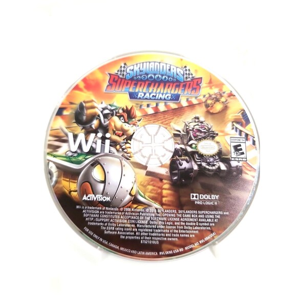 Skylanders Superchargers Standalone Nintendo Wii Game Only No Manual - Picture 4 of 6